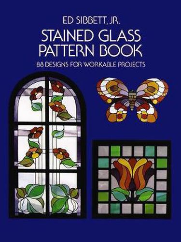 Cover image for Stained Glass Pattern Book: 88 Designs for Workable Projects