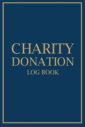 Cover image for Charity Donation Log Book