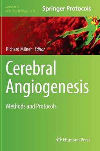 Cover image for Cerebral Angiogenesis: Methods and Protocols