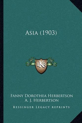 Cover image for Asia (1903)