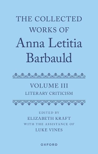 Cover image for The Collected Works of Anna Letitia Barbauld