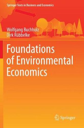 Cover image for Foundations of Environmental Economics