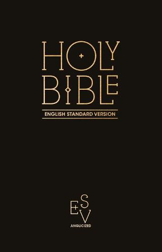 Cover image for Holy Bible: English Standard Version (ESV) Anglicised Pew Bible (Black Colour)