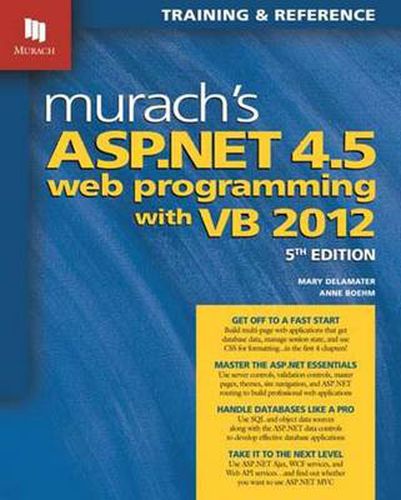 Cover image for Murach's ASP.NET 4.5 Web Programming with VB 2012