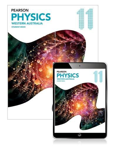 Cover image for Pearson Physics 11 Western Australia Student Book with eBook