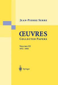 Cover image for Oeuvres - Collected Papers III: 1972 - 1984