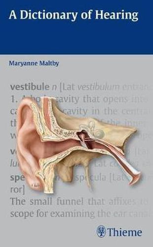 Cover image for A Dictionary of Hearing