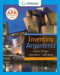Cover image for Inventing Arguments (w/ APA7E Updates & MLA9E Update Card)