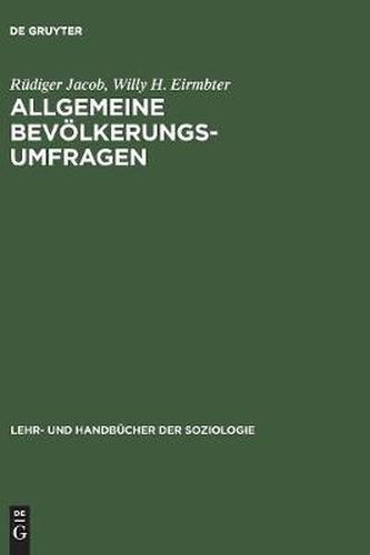 Cover image for Allgemeine Bevoelkerungsumfragen