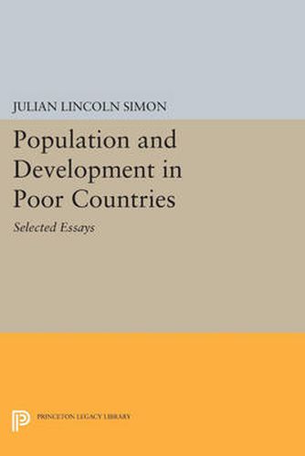 Cover image for Population and Development in Poor Countries: Selected Essays