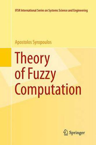 Cover image for Theory of Fuzzy Computation