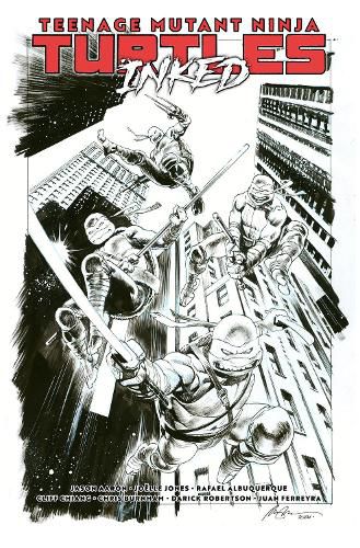 Cover image for Teenage Mutant Ninja Turtles, Vol. 1: Return to New York-Inked Deluxe Edition