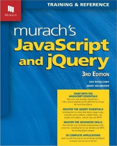 Cover image for Murachs JavaScript & jQuery