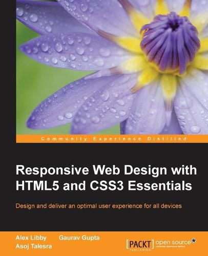 Cover image for Responsive Web Design with HTML5 and CSS3 Essentials