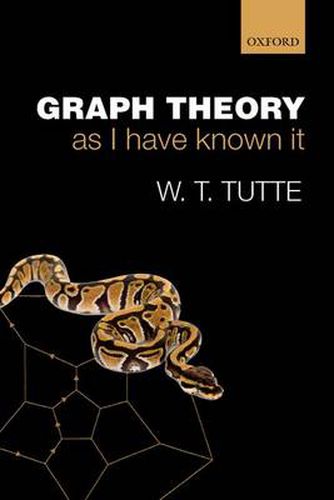 Cover image for Graph Theory As I Have Known It