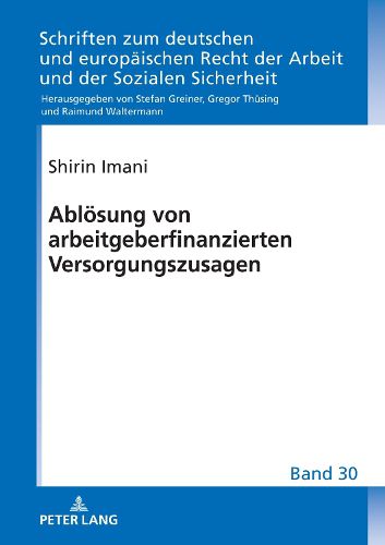 Cover image for Abloesung von arbeitgeberfinanzierten Versorgungszusagen