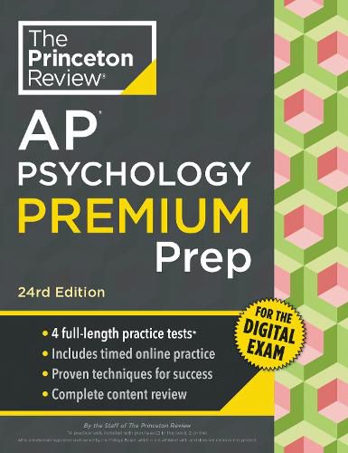 Cover image for Princeton Review AP Psychology Premium Prep, 24th Edition