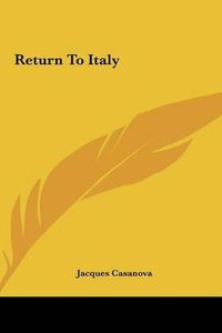 Cover image for Return to Italy