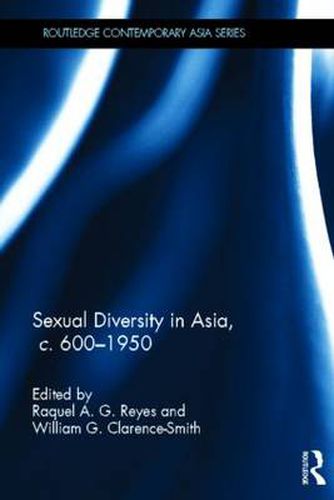 Cover image for Sexual Diversity in Asia, c. 600 - 1950