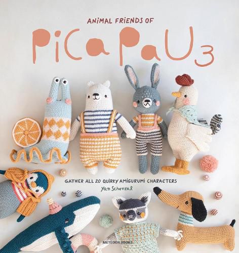 Cover image for Animal Friends of Pica Pau 3: Gather All 20 Quirky Amigurumi Characters