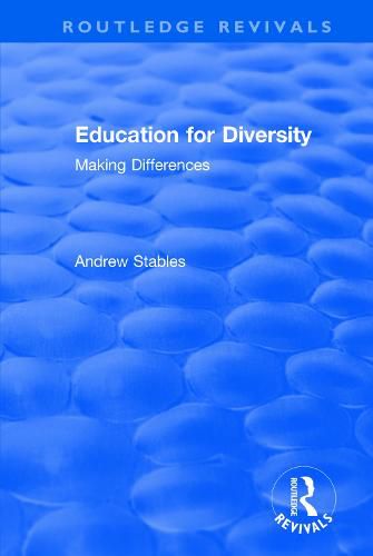 Cover image for Education for Diversity: Making Differences