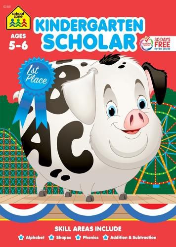 Cover image for School Zone Kindergarten Scholar