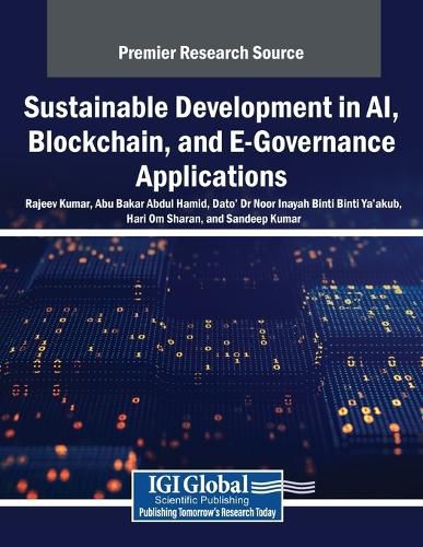 Cover image for Sustainable Development in AI, Blockchain, and E-Governance Applications