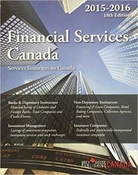 Cover image for Financial Services Canada