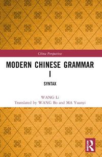 Cover image for Modern Chinese Grammar I