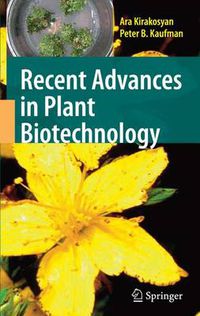 Cover image for Recent Advances in Plant Biotechnology