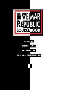 Cover image for The Weimar Republic Sourcebook