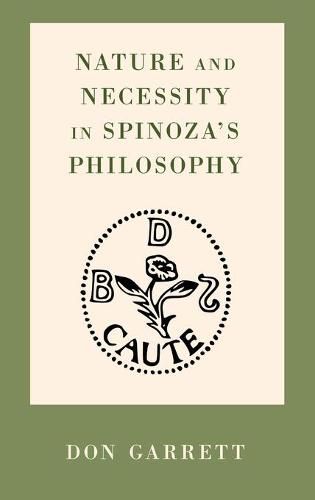 Cover image for Nature and Necessity in Spinoza's Philosophy