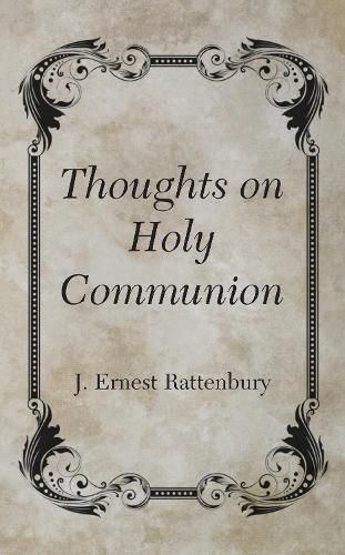 Cover image for Thoughts on Holy Communion