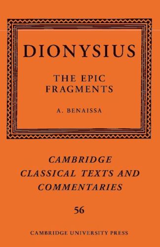 Cover image for Dionysius: The Epic Fragments: Volume 56