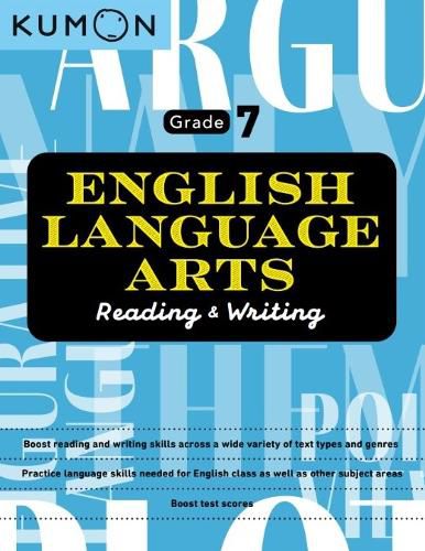 Cover image for Kumon Reading and Writing Grade 7