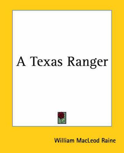 Cover image for A Texas Ranger