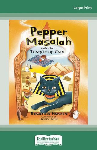 Cover image for Pepper Masalah and the Temple of Cats (Book 2)