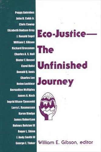 Cover image for Eco-Justice--The Unfinished Journey