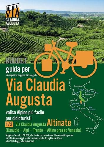 Cover image for Percorso ciclabile Via Claudia Augusta 1/2 Altinate BUDGET: Guida per un magnifico viaggio in bici (in bianco e nero)