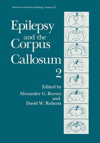 Cover image for Epilepsy and the Corpus Callosum 2