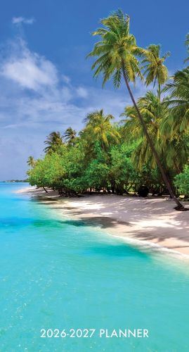 Cover image for Paradise 2-Year 2026-27 3.5 X 6.5 Monthly Pocket Planner