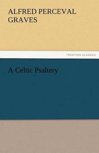 Cover image for A Celtic Psaltery