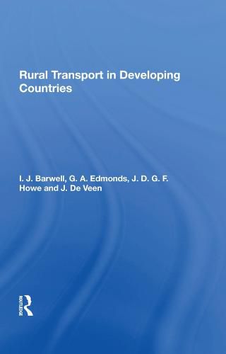 Cover image for Rural Transport in Developing Countries