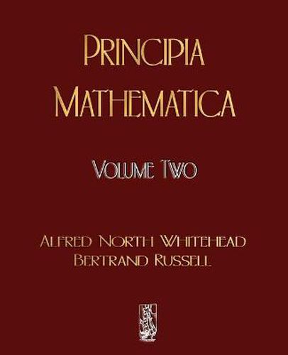 Cover image for Principia Mathematica - Volume Two