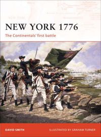 Cover image for New York 1776: The Continentals' first battle