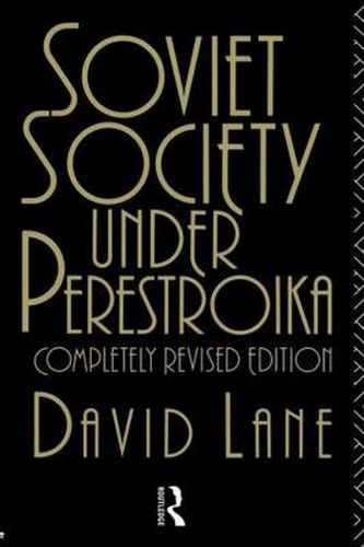 Cover image for Soviet Society Under Perestroika