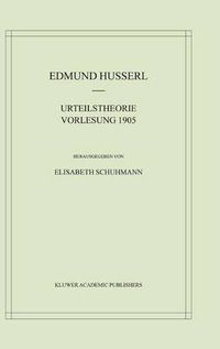 Cover image for Urteilstheorie Vorlesung 1905