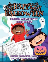 Cover image for Coloring and Activity Workbook - Halloween Edition