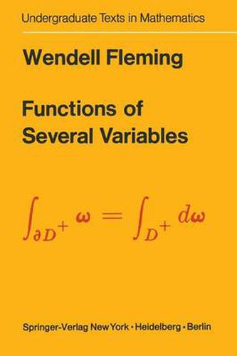 Cover image for Functions of Several Variables