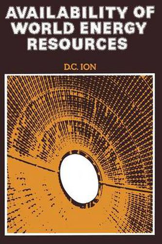 Cover image for Availability of World Energy Resources